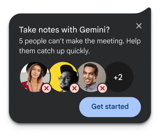 Callout getting people to turn on notes